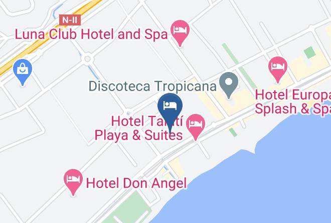 Barcelona - Hotel Riviera Maps