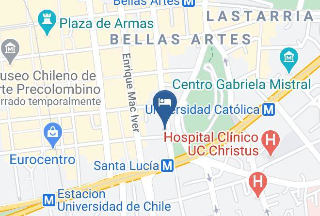 Santiago - Hotel Riviera Maps