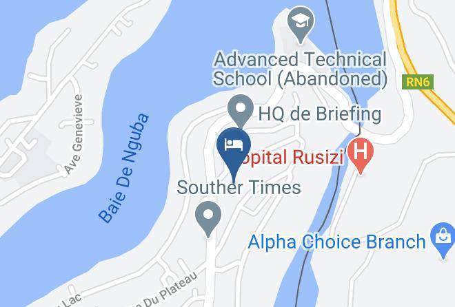 Bukavu - Hotel Riviere Ruzizi Maps