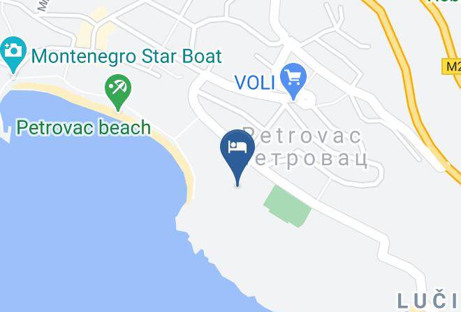 Budva - Hotel Rivijera Maps