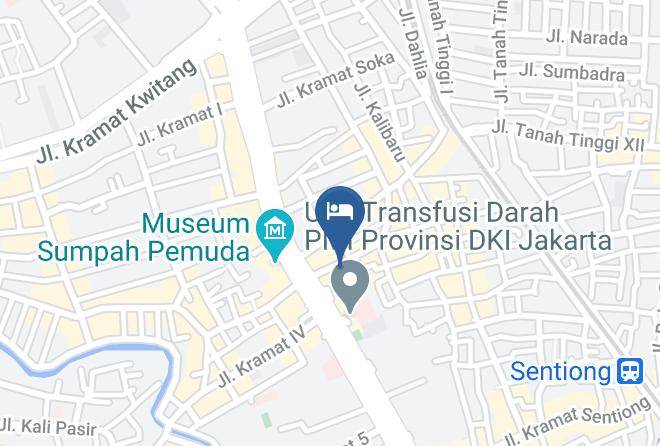 Central Jakarta - Hotel Rivoli Jakarta Maps