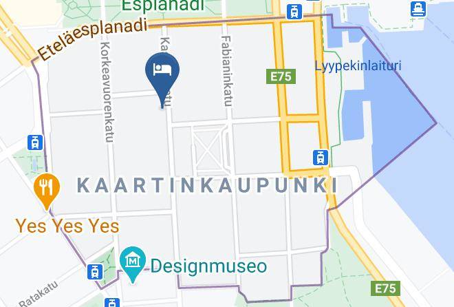 Helsinki - Hotel Rivoli Jardin Helsinki Maps