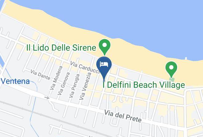 Rimini - Hotel Riz Cattolica Maps