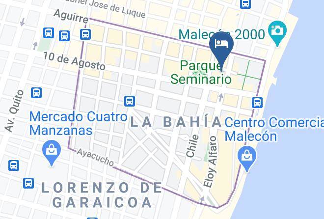 Guayaquil - Hotel Rizzo Maps