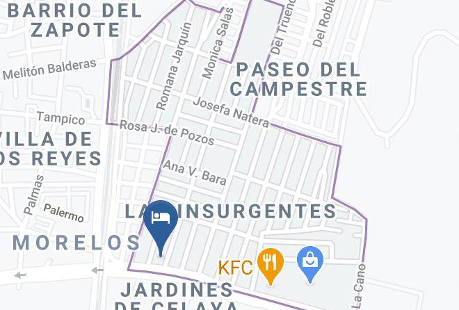 Celaya - Hotel Rj Maps