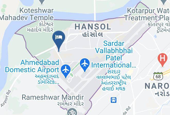 Ahmadabad - Hotel R J Residency Maps