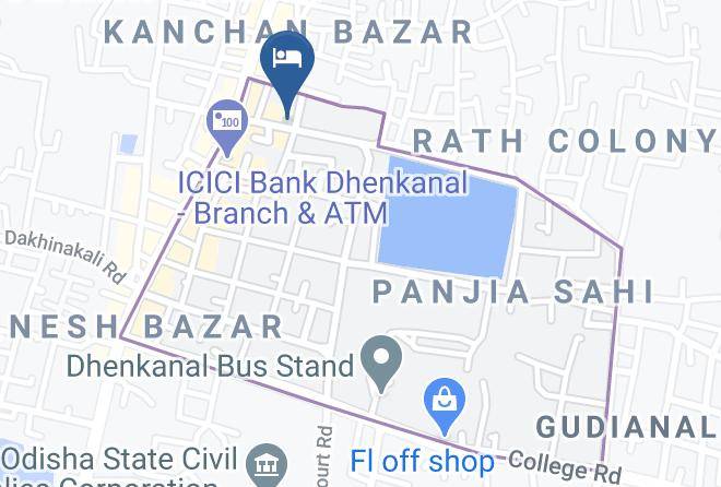 Dhenkanal Sadar - Hotel Rk Regency Bhopal Maps