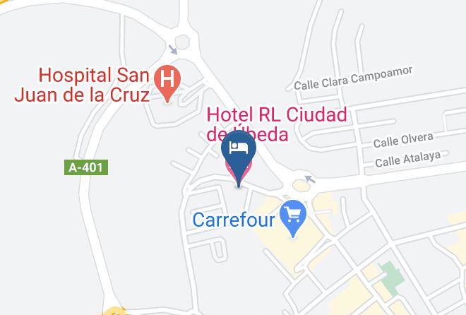 Jaen - Hotel Rl Ciudad De Ubeda Maps