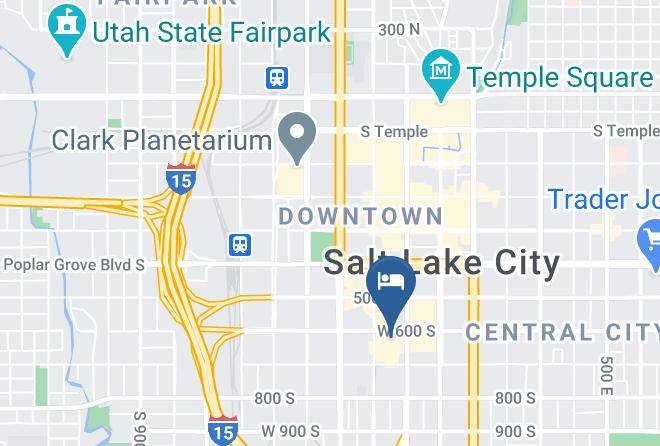 Hotel Rl Salt Lake City Map