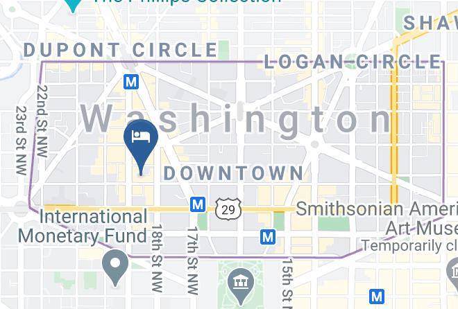 City Of Washington - The Quincy Hotel Maps