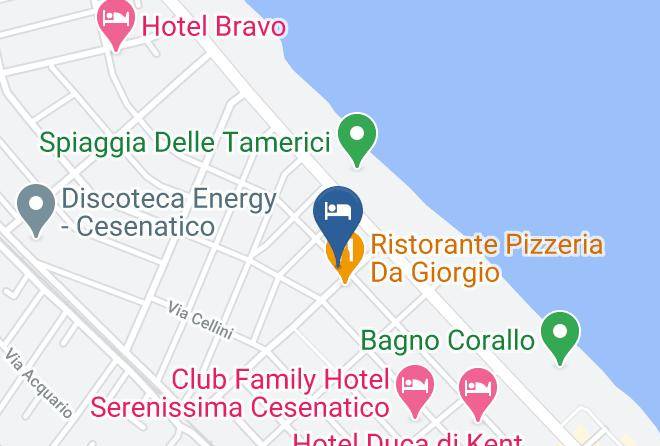 Forli - Hotel Robert Maps
