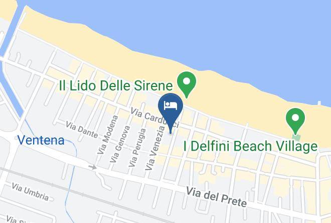 Rimini - Hotel Roberta Maps