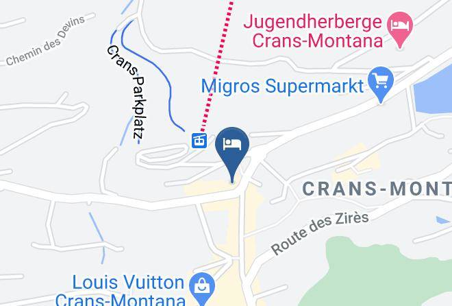 Sierre - Hotel Robinson Maps