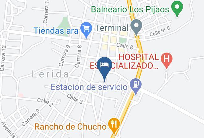 Lerida - Hotel Robledo B Maps