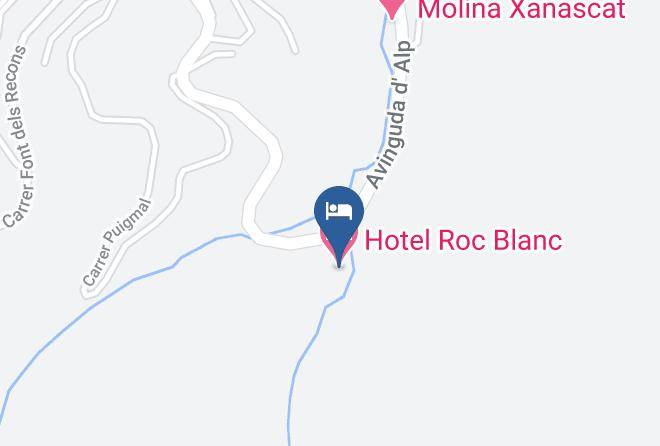 Girona - Hotel Roc Blanc Maps