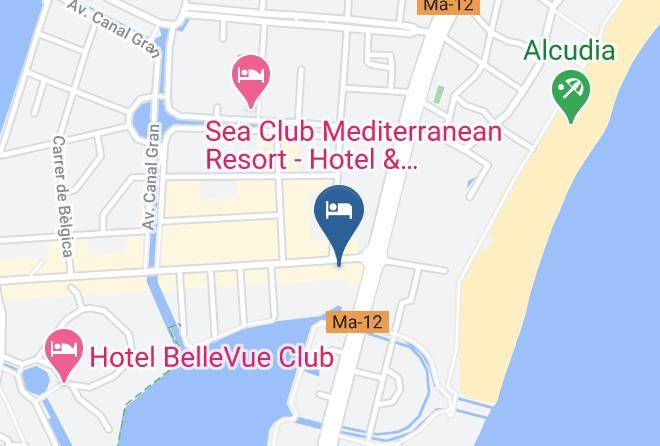 Baleares - Hotel Roc Boccaccio Maps