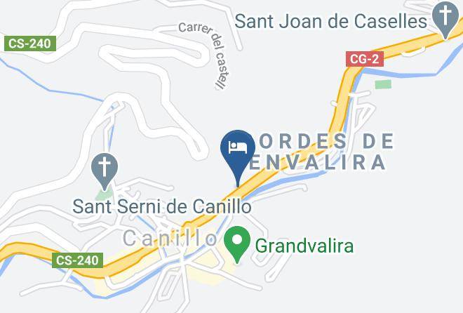 Canillo - Hotel Roc Del Castell Maps