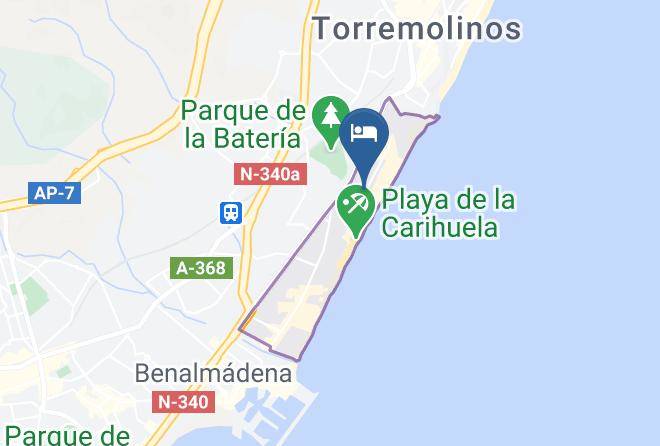 Malaga - Hotel Roc Lago Rojo Maps