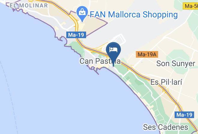Baleares - Hotel Roc Leo Maps