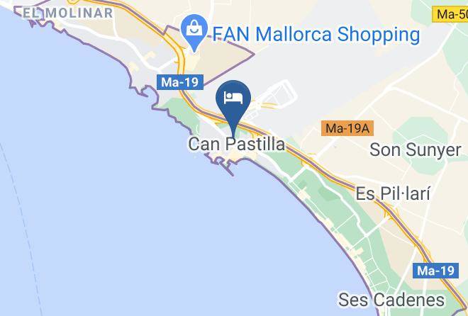 Baleares - Hotel Roc Linda Maps