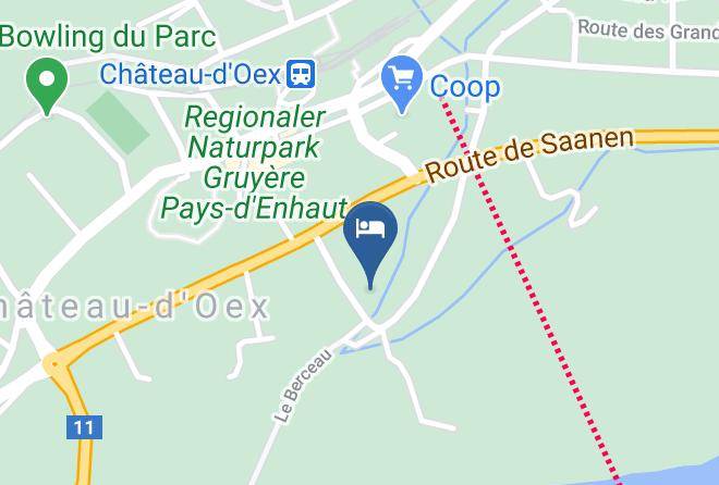 Pays D Enhaut - Hotel Roc & Neige Maps