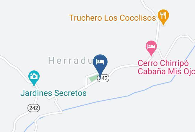 Perez Zeledon - Hotel Roca Dura Maps