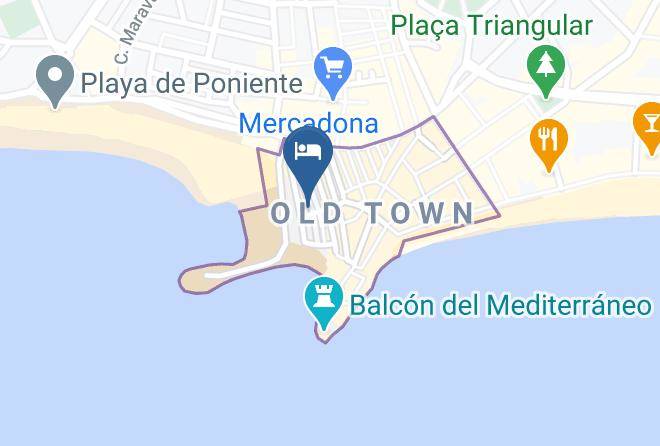 Alicante - Hotel Rocamar Benidorm Maps