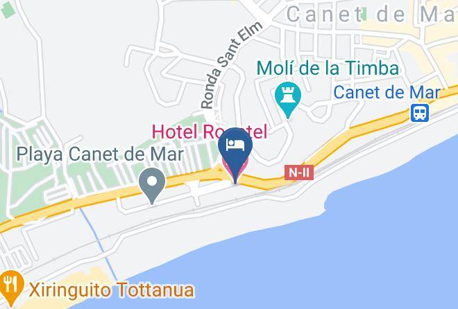 Barcelona - Hotel Rocatel Maps