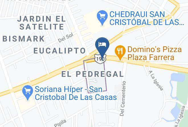 San Cristobal De Las Casas - Hotel Rocaval Maps