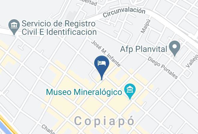 Copiapo Province - Hotel Rocca D'argento Maps