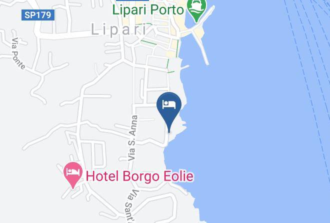 Messina - Hotel Rocce Azzurre Restaurant & Spa Maps