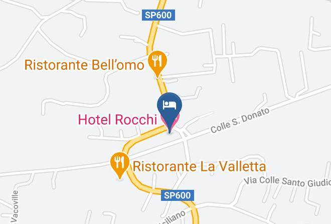 Rome - Hotel Rocchi Maps