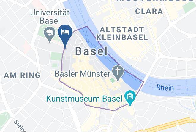 Basel - Hotel Rochat Basel Maps