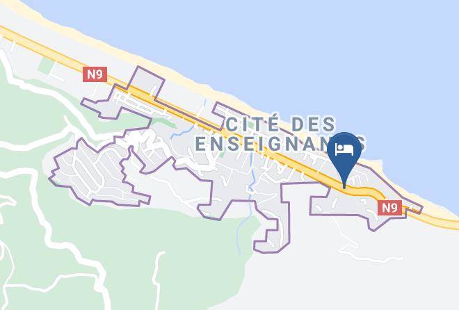 Bejaia - Hotel Rocher Maps