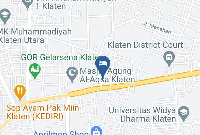 Klaten Regency - Hotel Rochmad Maps