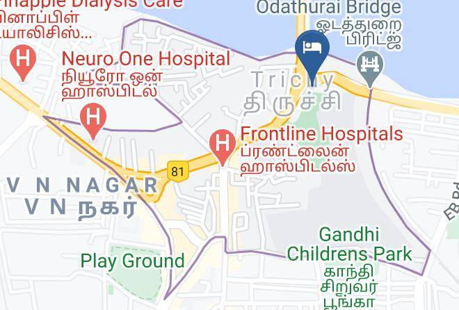 Tiruchirappalli - Hotel Rockfort View Maps