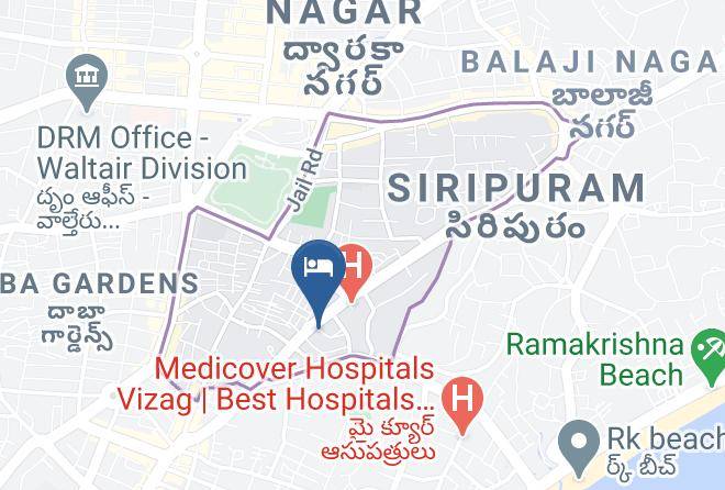 Visakhapatnam - Hotel Rockdale Clarks Inn Suites Maps