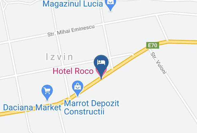 Recas - Hotel Roco Maps