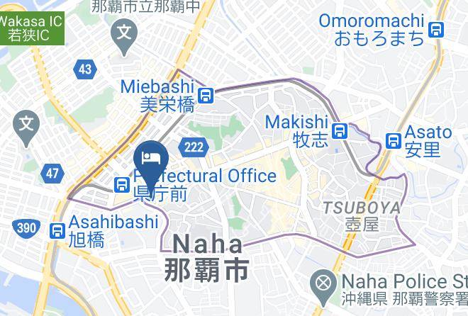 Naha City - Hotel Rocore Naha Maps