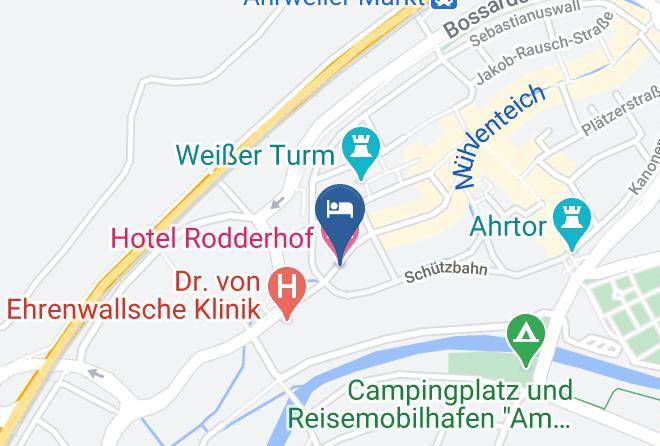 Ahrweiler - Hotel Rodderhof Maps