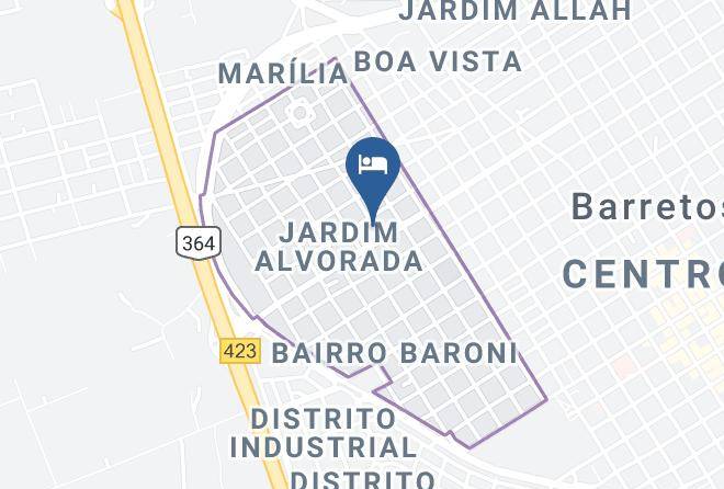 Barretos - Hotel Rodeio Maps