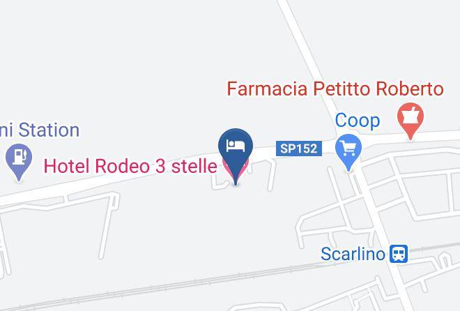 Grosseto - Hotel Rodeo 3 Stelle Maps