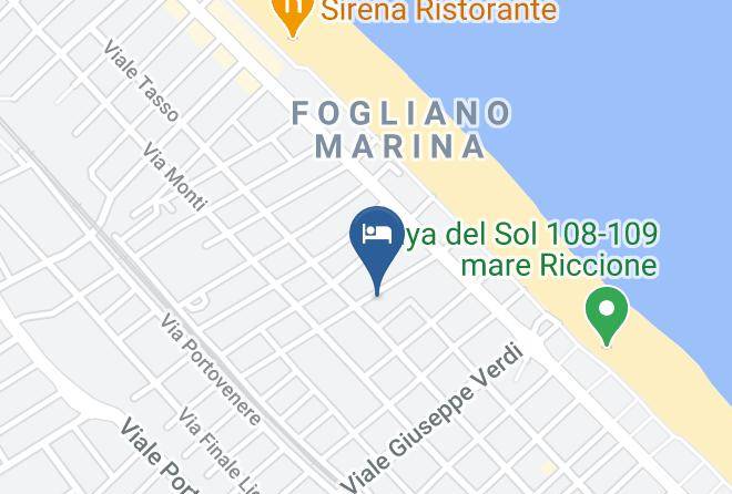 Rimini - Hotel Rodi Riccione Maps