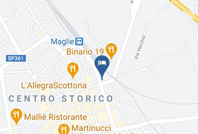 Lecce - Hotel Rodia Salento Maps