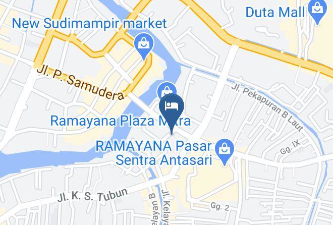 Banjarmasin - Hotel Roditha Banjarmasin Maps