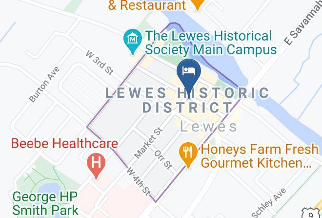Sussex - Hotel Rodney Maps
