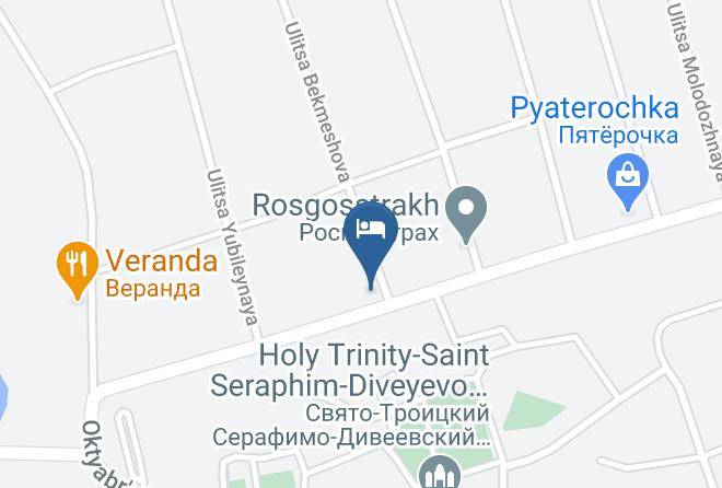 Diveyevsky District - Hotel Rodnichok Maps