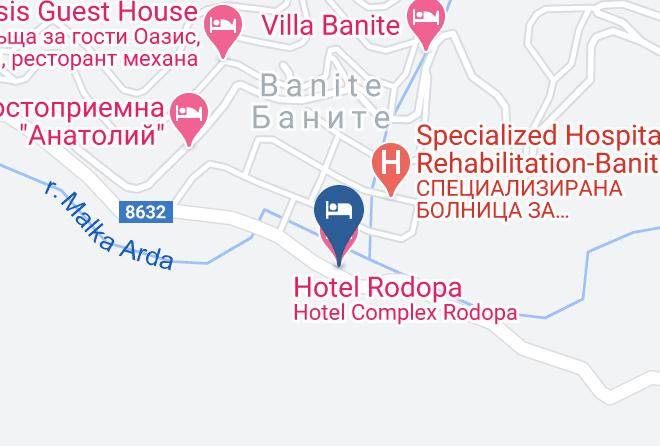 Banite - Hotel Rodopa Maps