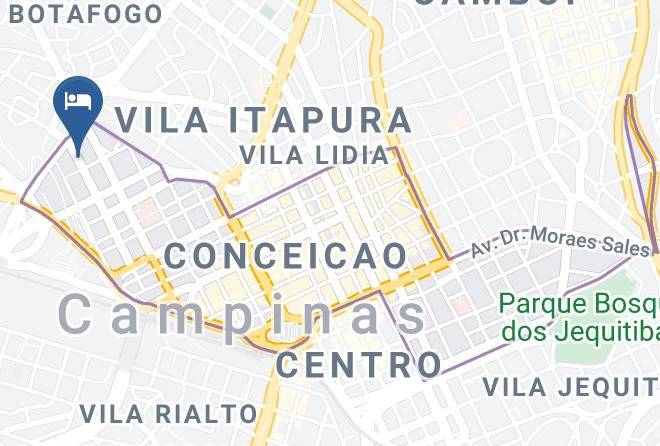 Campinas - Hotel Rodoviaria Maps