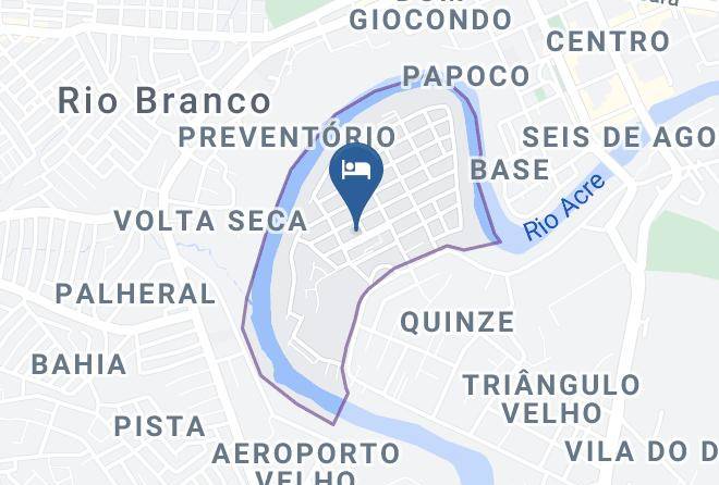 Rio Branco - Hotel Rodoviaria Maps